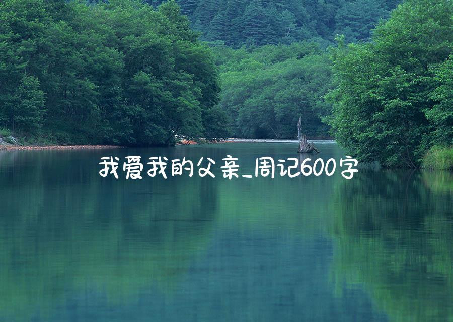 我爱我的父亲_周记600字