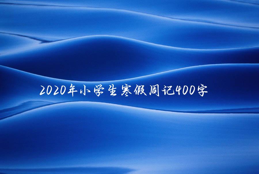 2020年小学生寒假周记400字