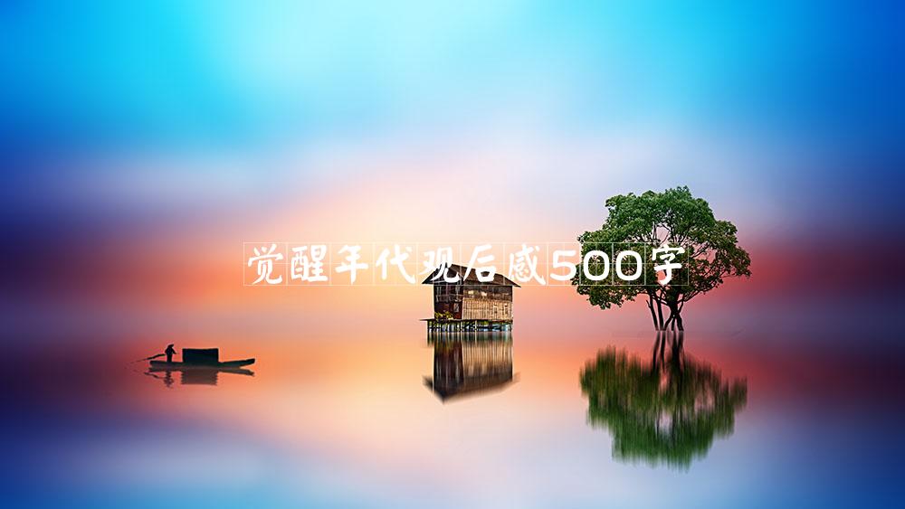 觉醒年代观后感500字