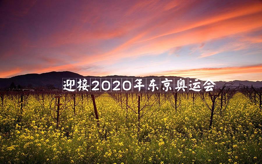 迎接2020年东京奥运会