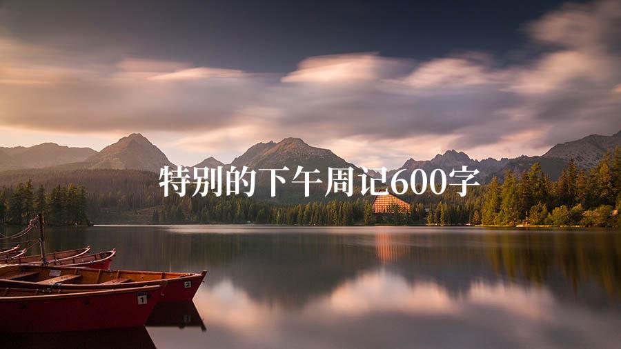 特别的下午周记600字