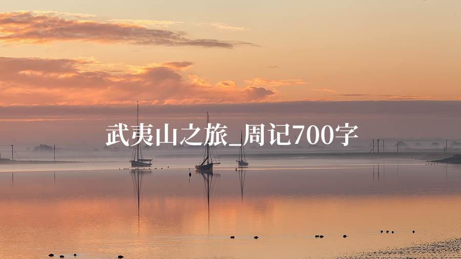 武夷山之旅_周记700字