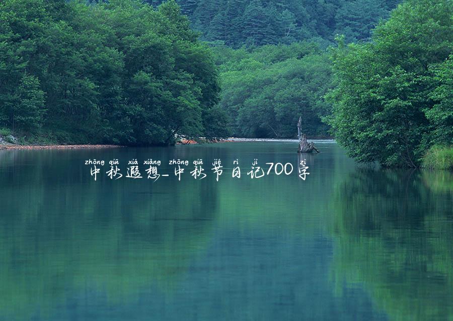 中秋遐想_中秋节日记700字