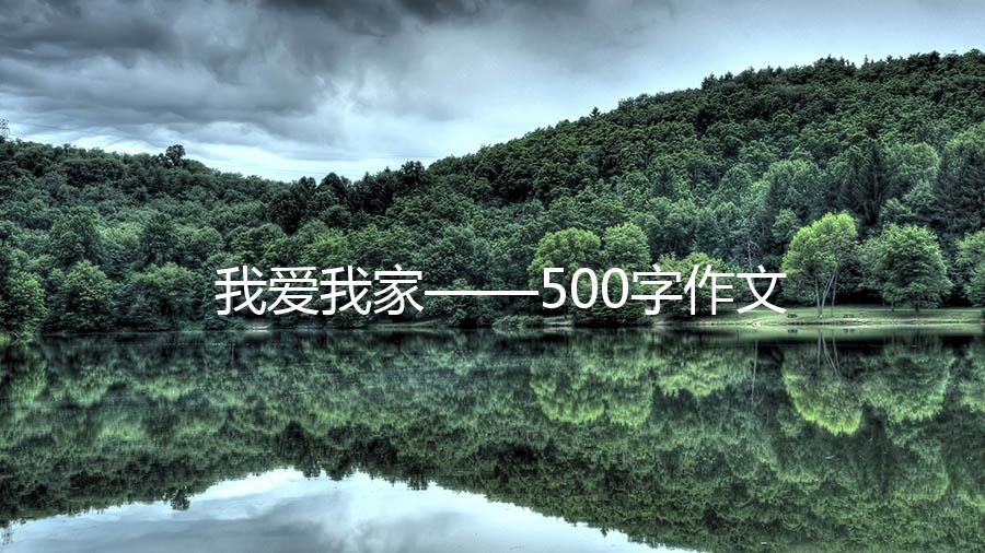 我爱我家——500字作文