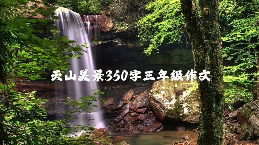 天山美景350字三年级作文