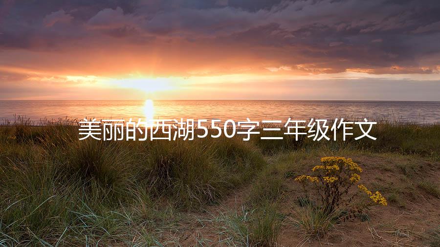 美丽的西湖550字三年级作文