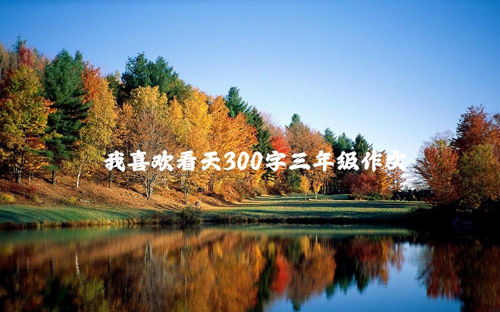 我喜欢看天300字三年级作文