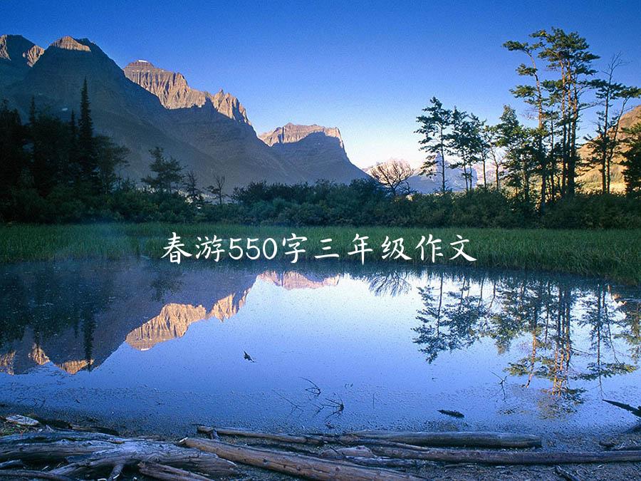 春游550字三年级作文