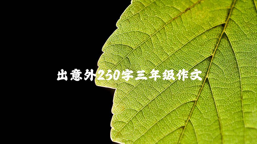 出意外250字三年级作文