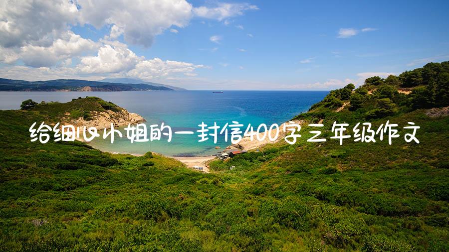 给细心小姐的一封信400字三年级作文