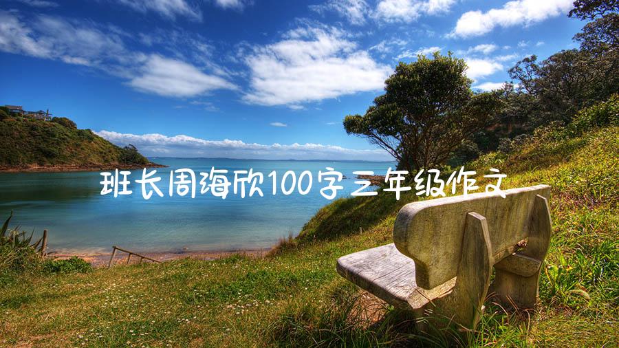 班长周海欣100字三年级作文