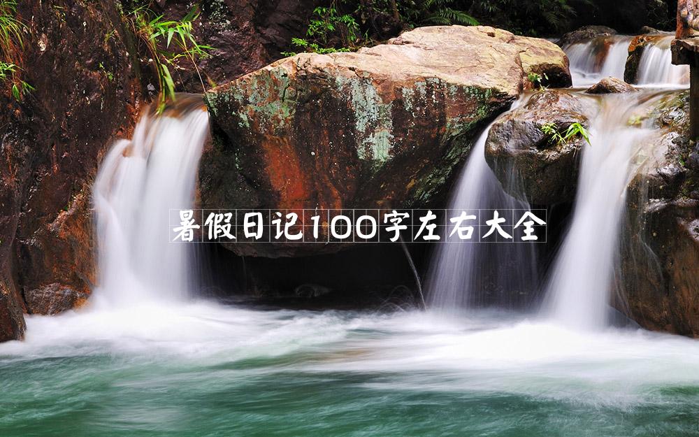 暑假日记100字左右大全