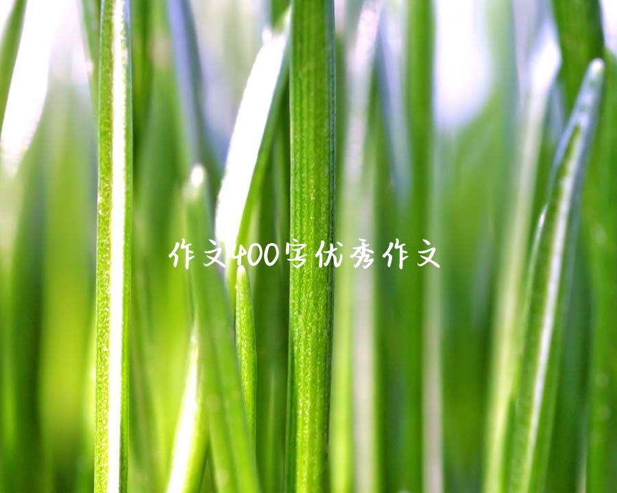 作文400字优秀作文