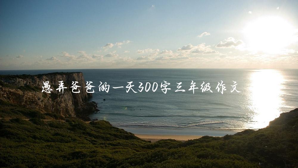 愚弄爸爸的一天300字三年级作文