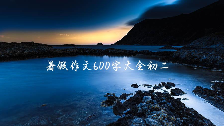 暑假作文600字大全初二