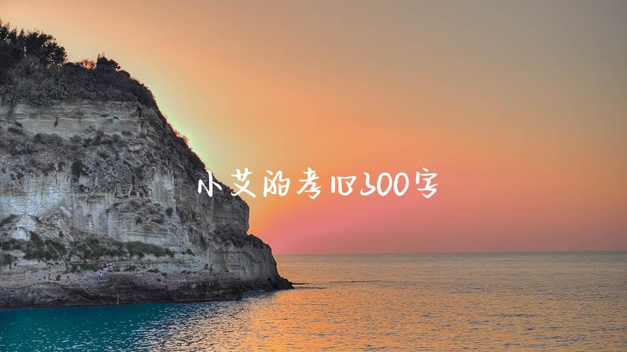 小艾的孝心300字