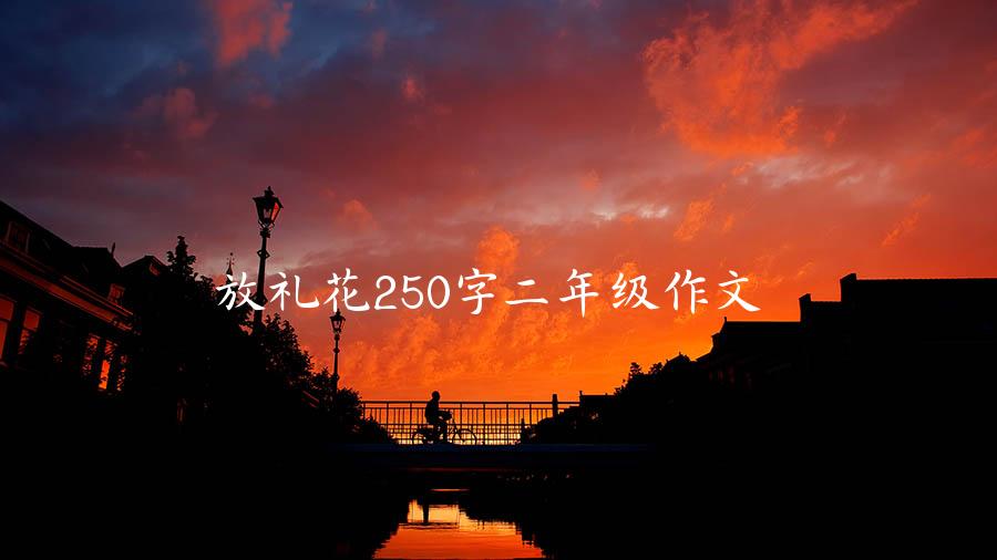 放礼花250字二年级作文