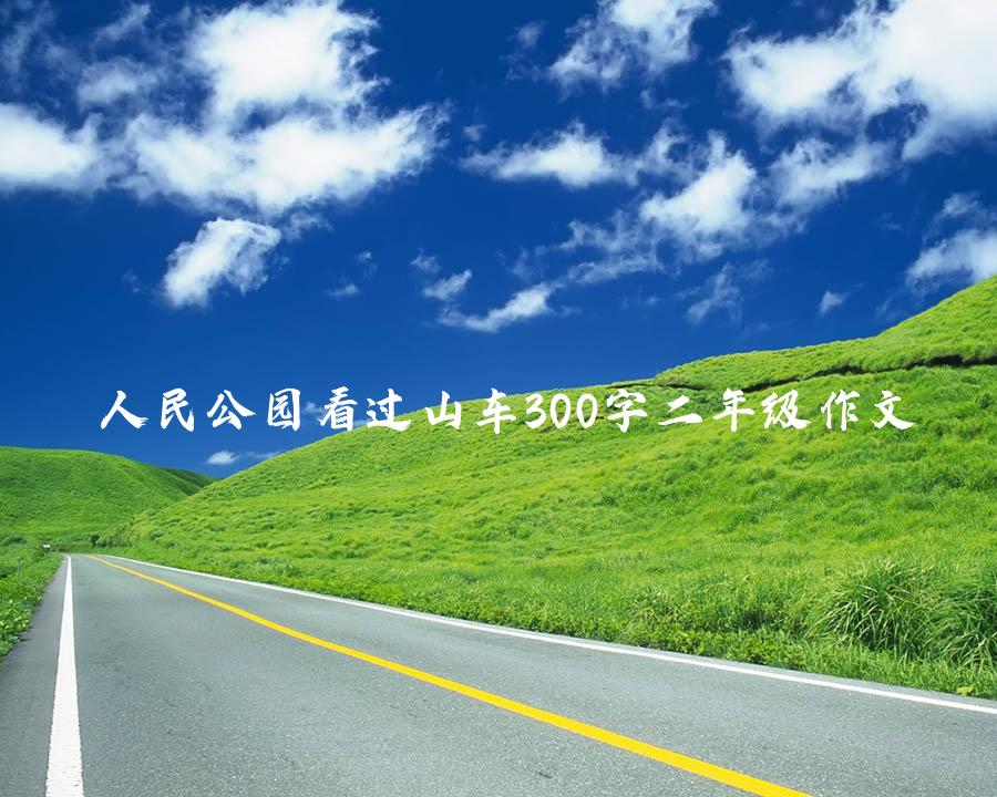 人民公园看过山车300字二年级作文