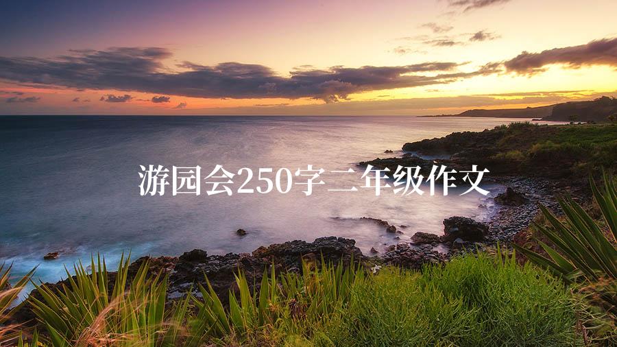 游园会250字二年级作文