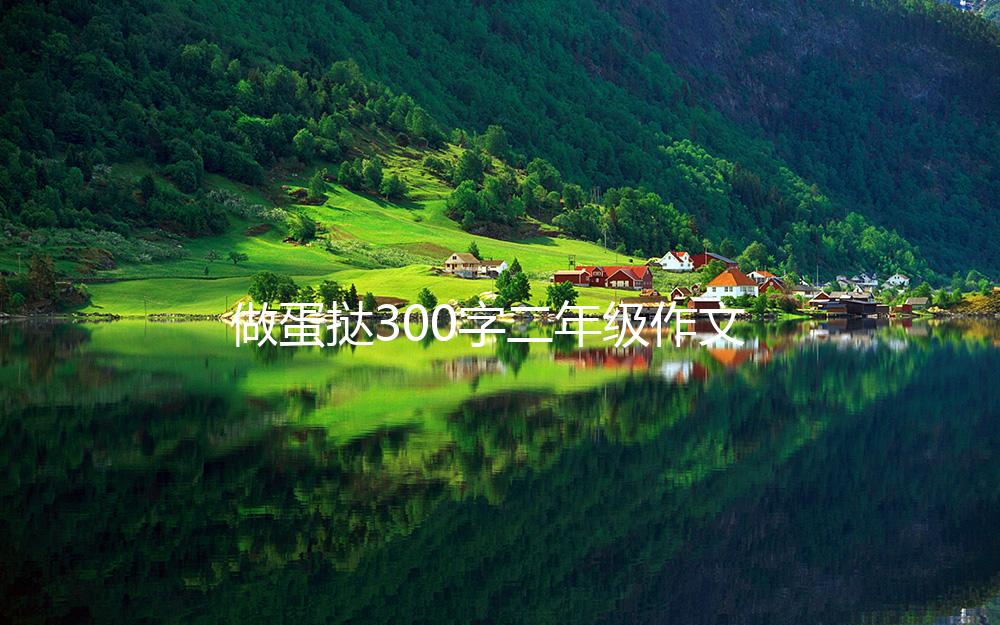 做蛋挞300字二年级作文