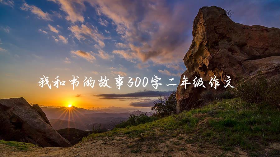 我和书的故事300字二年级作文