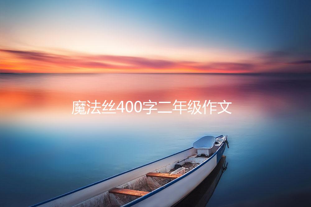 魔法丝400字二年级作文