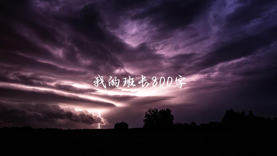 我的班长800字