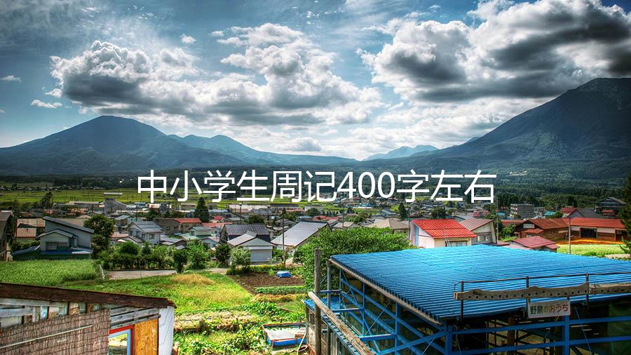 中小学生周记400字左右