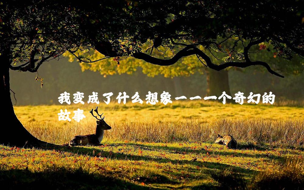 我变成了什么想象——一个奇幻的故事