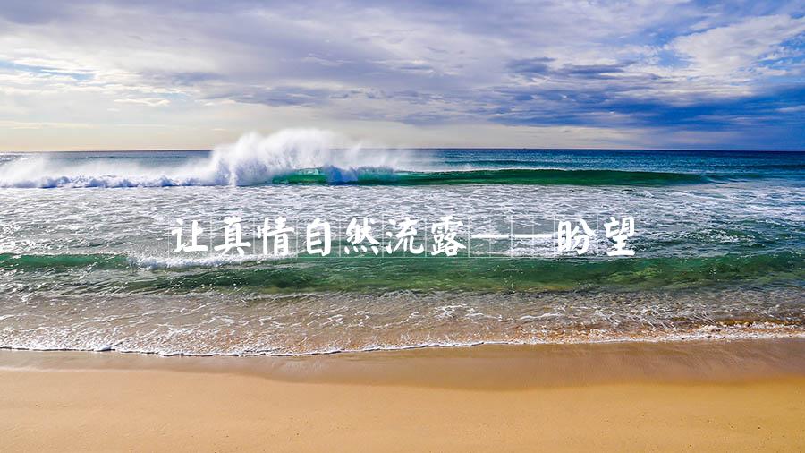 让真情自然流露——盼望