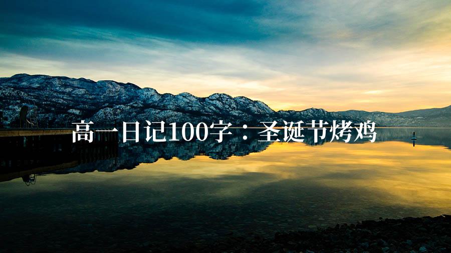 高一日记100字：圣诞节烤鸡